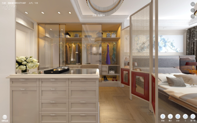 美式經(jīng)典四居住宅裝修實(shí)景賞析 綠城熙園190平空間設(shè)計(jì)解析